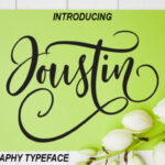 Joustin Font Poster 1