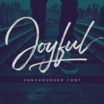 Joyful Script Font Poster 1