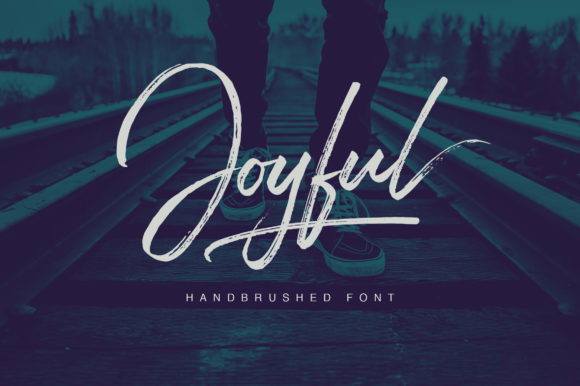 Joyful Script Font Poster 1