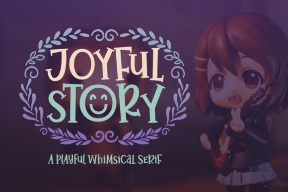 Joyful Story Font Poster 1