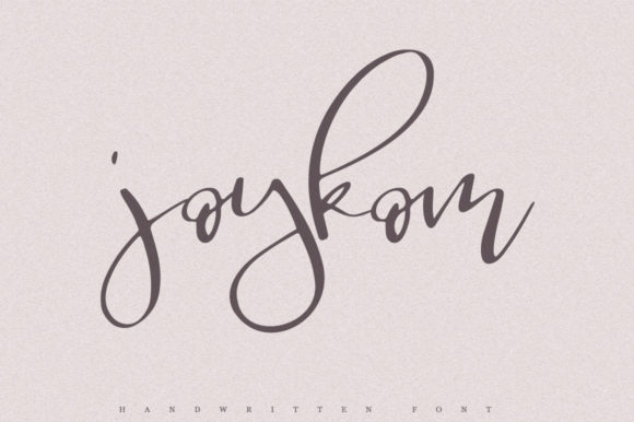 Joykom Font Poster 1