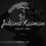 Juliana Kasman Font Poster 1