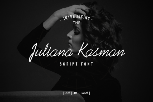 Juliana Kasman Font Poster 1