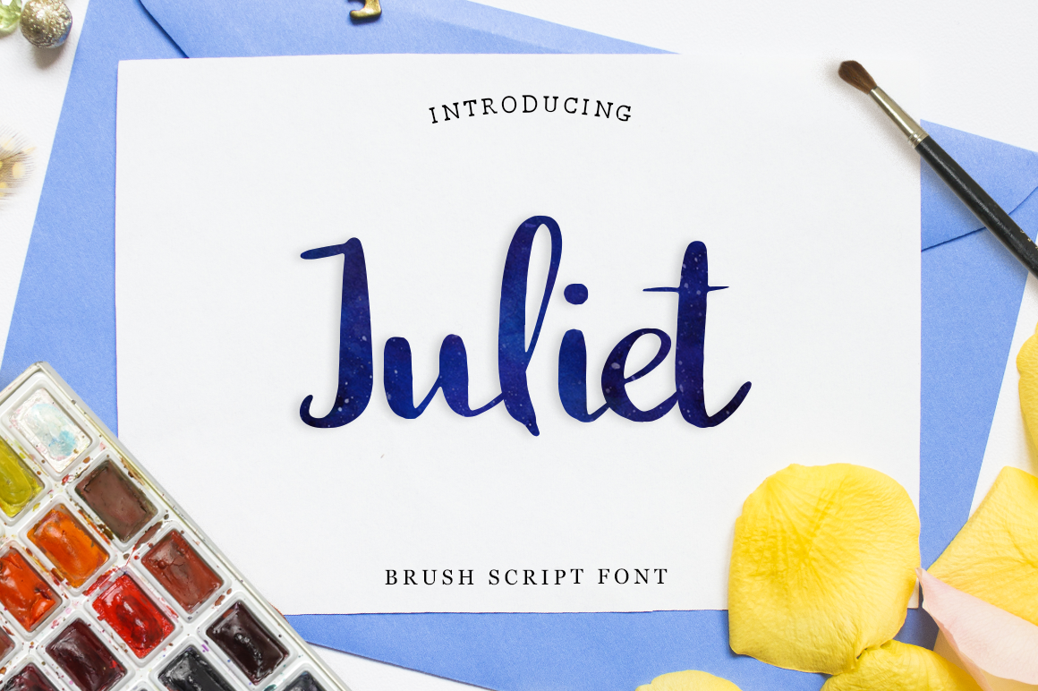 Juliet Font Poster 1