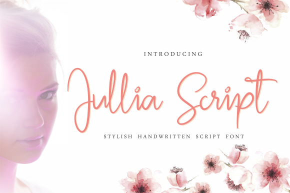 Jullia Script Font Poster 1