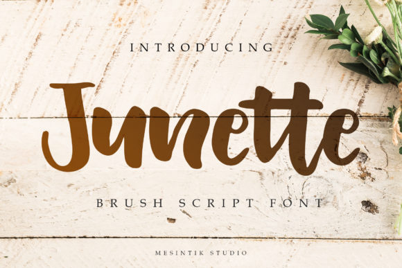 Junette Font Poster 1