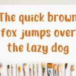 Junior Brush Font Poster 3