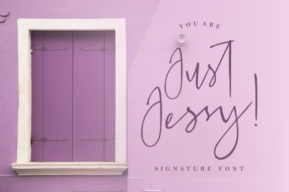 Just Jessy Font