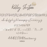 Just Kelly Justine Duo Font Poster 7