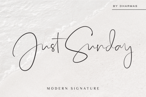 Just Sunday Font