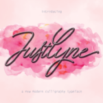 Justlyne Font Poster 1