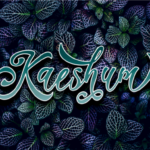 Kaeshum Script Font Poster 1