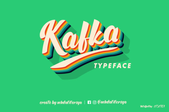 Kafka Font Poster 1