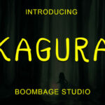Kagura Font Poster 1