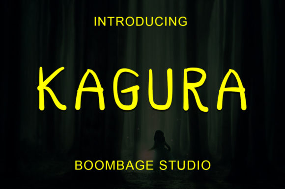 Kagura Font Poster 1