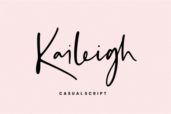 Kaileigh Font Poster 1