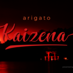 Kaizena Font Poster 6