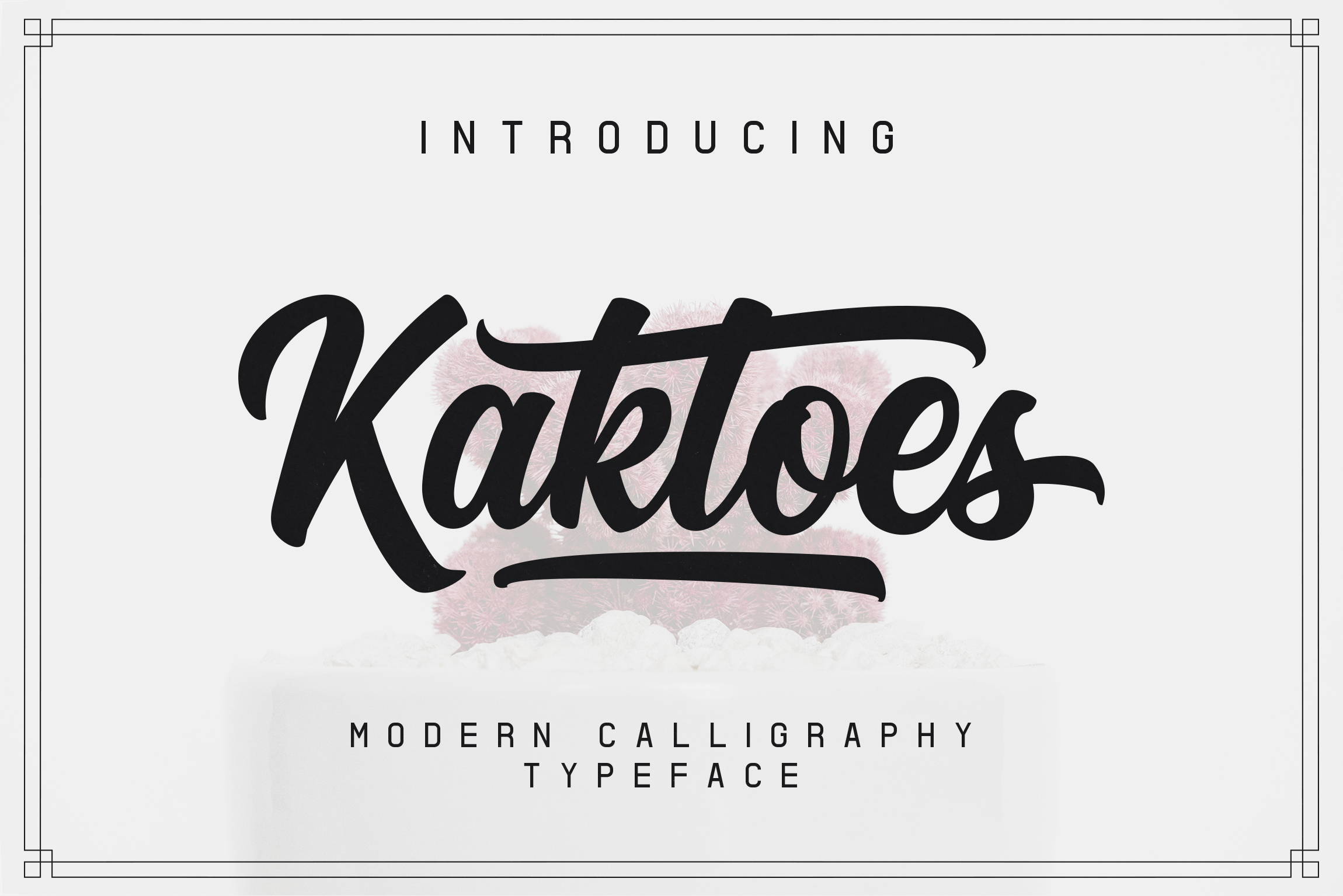 Kaktoes Font