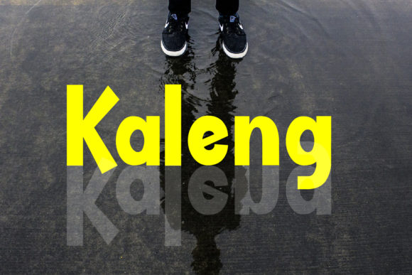 Kaleng Font