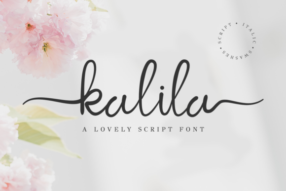 Kalila Script Font Poster 1