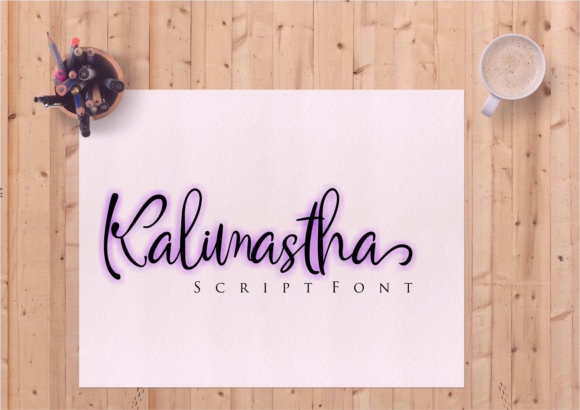Kalimastha Font Poster 1