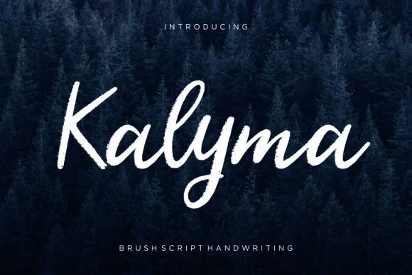 Kalyma Font Kalyma Font Poster 1
