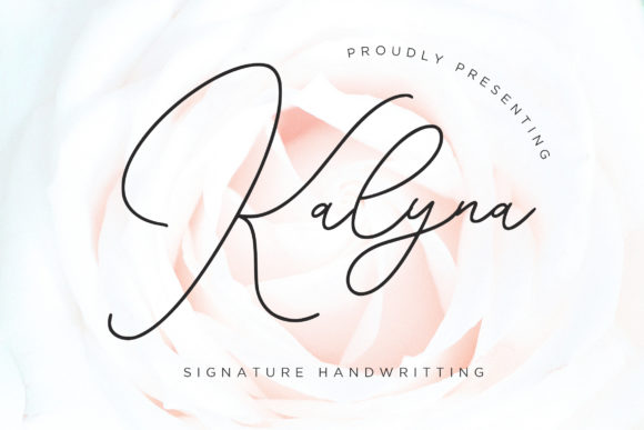 Kalyna Font Poster 1