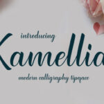 Kamellia Font Poster 1