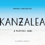 Kanzalea Font Poster 1