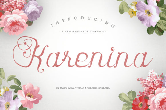 Karenina Font Poster 1