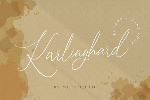 Karlinghard Font Poster 1