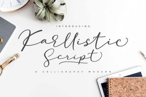 Karllistic Script Font