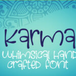 Karma Font Poster 1