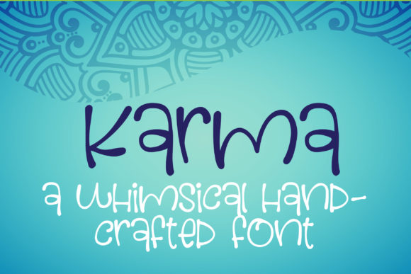 Karma Font Poster 1