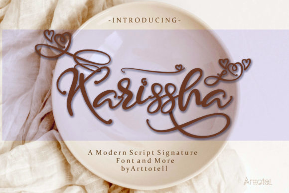 Karrisha Font Poster 1