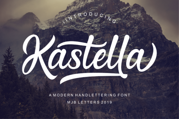 Kastella Font Poster 1