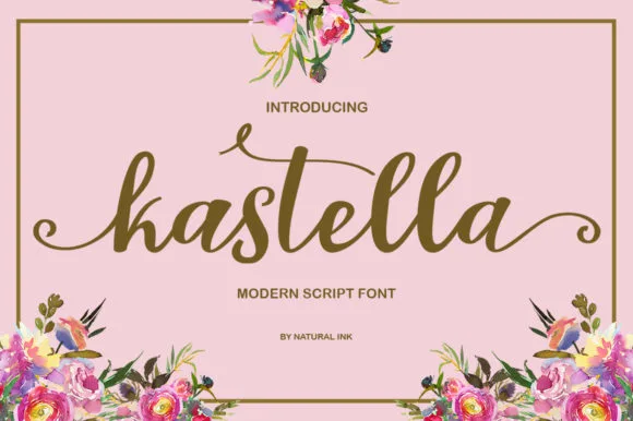 Kastella Font Poster 1