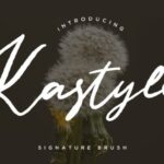 Kastyle Font Poster 1