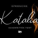 Katalia Font Poster 1