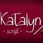 Katalyn Font Poster 1