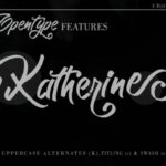 Katherine Font Poster 3