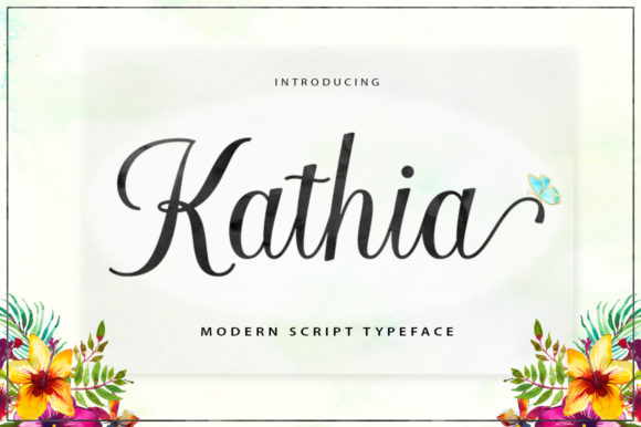 Kathia Script Font