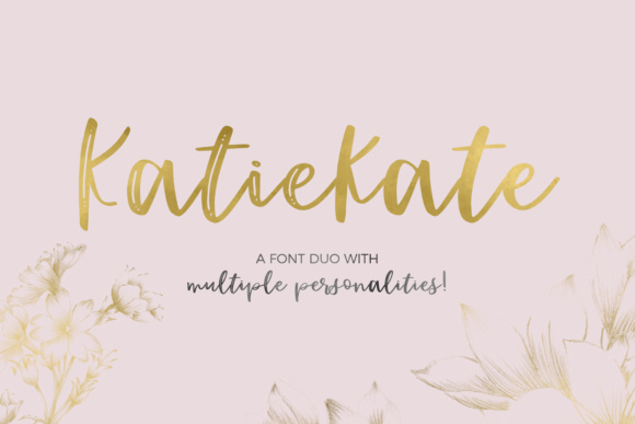 Katiekate Font Poster 1