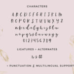 Katiekate Font Poster 5