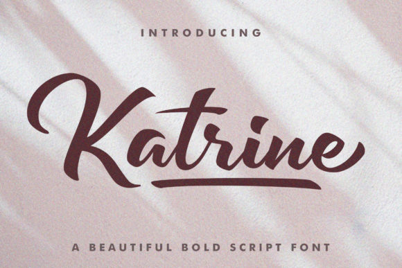 Katrine Font Poster 1