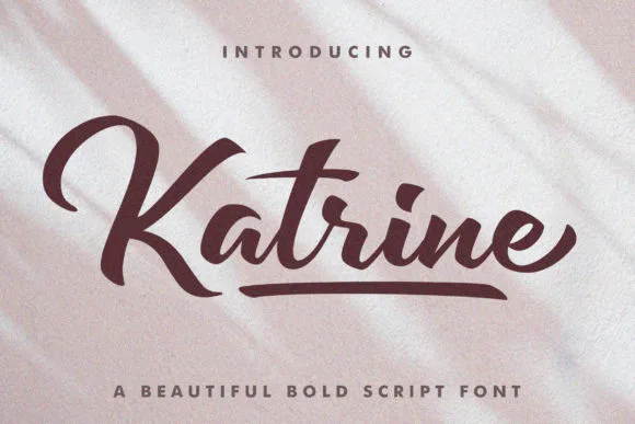 Katrine Font Katrine Font Poster 1