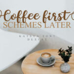 Katsya Script Font Poster 3