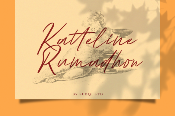 Katteline Rumadhon Font Poster 1