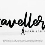 Kavelleri Font Poster 1