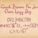 Kayana Script Font Poster 4